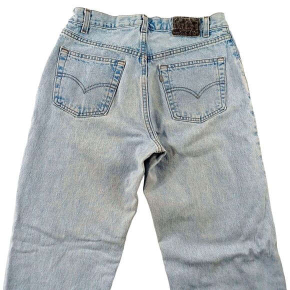 Vintage Levi's Silver Tab Straight+Relaxed Jeans Men's Size 31 USA Made '98 - Picture 8 of 14
